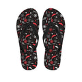 Fishing Theme Pattern Print Flip Flops