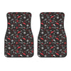 Fishing Theme Pattern Print Front Car Floor Mats