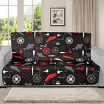 Fishing Theme Pattern Print Futon Protector