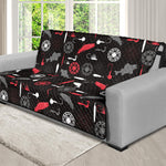 Fishing Theme Pattern Print Futon Protector