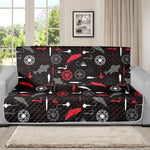 Fishing Theme Pattern Print Futon Protector