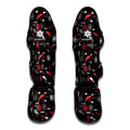 Fishing Theme Pattern Print Muay Thai Shin Guards