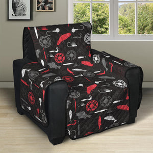 Fishing Theme Pattern Print Recliner Protector