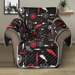 Fishing Theme Pattern Print Recliner Protector