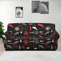 Fishing Theme Pattern Print Sofa Cover