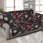 Fishing Theme Pattern Print Sofa Protector