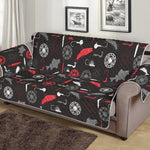 Fishing Theme Pattern Print Sofa Protector