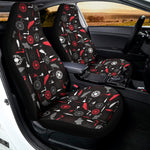 Fishing Theme Pattern Print Universal Fit Car Seat Covers