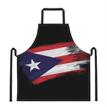 Flag Of Puerto Rico Print Apron