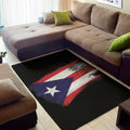 Flag Of Puerto Rico Print Floor Mat
