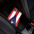Flag Of Puerto Rico Print Car Center Console Cover