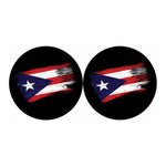 Flag Of Puerto Rico Print Car Coasters