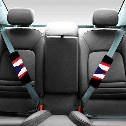 Flag Of Puerto Rico Print Car Seat Belt Covers
