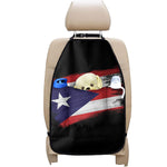 Flag Of Puerto Rico Print Car Seat Organizers