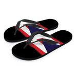 Flag Of Puerto Rico Print Flip Flops