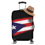 Flag Of Puerto Rico Print Luggage Cover