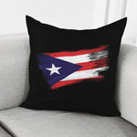 Flag Of Puerto Rico Print Pillow Cover