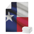 Flag Of Texas Print Blanket