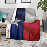 Flag Of Texas Print Blanket