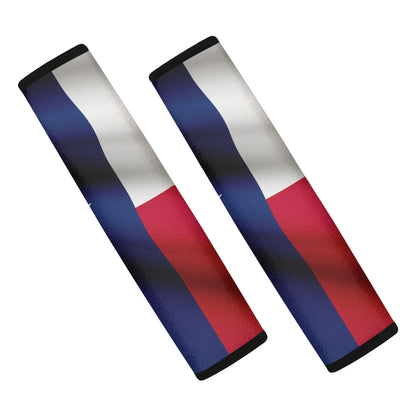 Flag Of Texas Print Car Seat Belt Covers