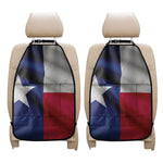 Flag Of Texas Print Car Seat Organizers