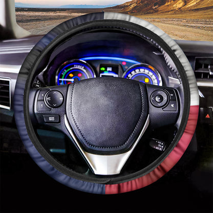 Flag Of Texas Print Car Steering Wheel Cover