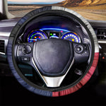 Flag Of Texas Print Car Steering Wheel Cover