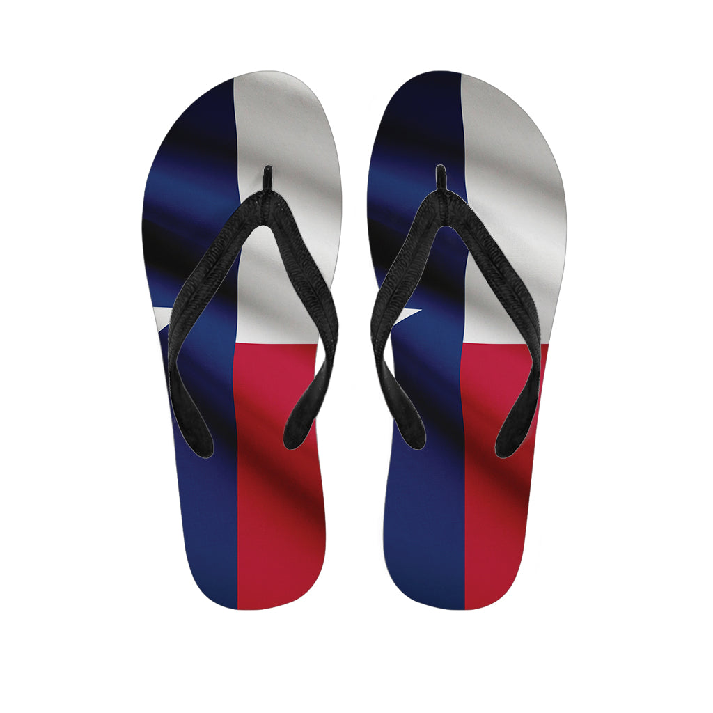 Flag Of Texas Print Flip Flops