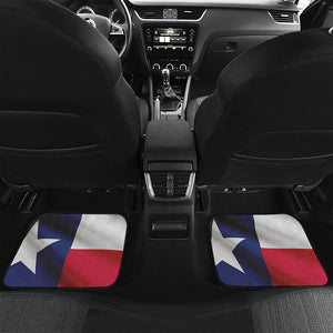 Flag Of Texas Print Front and Back Car Floor Mats