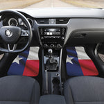 Flag Of Texas Print Front Car Floor Mats