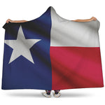 Flag Of Texas Print Hooded Blanket