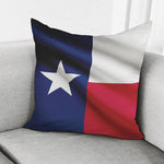 Flag Of Texas Print Pillow Cover
