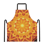 Flame Kaleidoscope Print Apron