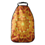 Flame Kaleidoscope Print Car Seat Organizers