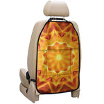 Flame Kaleidoscope Print Car Seat Organizers