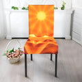 Flame Kaleidoscope Print Dining Chair Slipcover