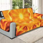 Flame Kaleidoscope Print Oversized Sofa Protector