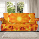 Flame Kaleidoscope Print Oversized Sofa Protector