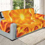 Flame Kaleidoscope Print Oversized Sofa Protector