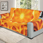 Flame Kaleidoscope Print Oversized Sofa Protector