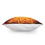 Flame Kaleidoscope Print Pillow Cover