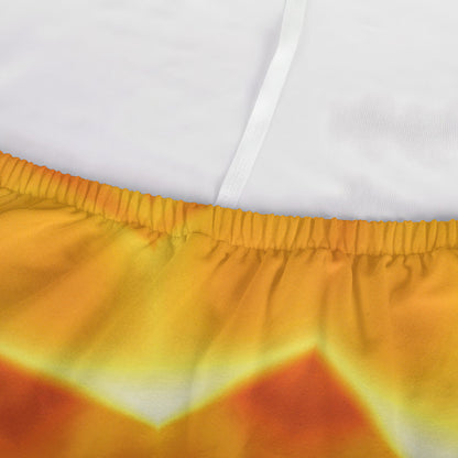 Flame Kaleidoscope Print Sofa Cover