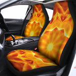 Flame Kaleidoscope Print Universal Fit Car Seat Covers