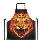Flame Tiger Print Apron