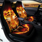 Flame Tiger Print Universal Fit Car Seat Covers