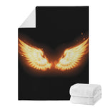 Flame Wings Print Blanket