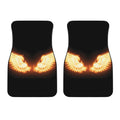 Flame Wings Print Front Car Floor Mats