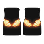 Flame Wings Print Front Car Floor Mats
