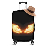 Flame Wings Print Luggage Cover