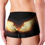 Flame Wings Print Men's Boxer Briefs